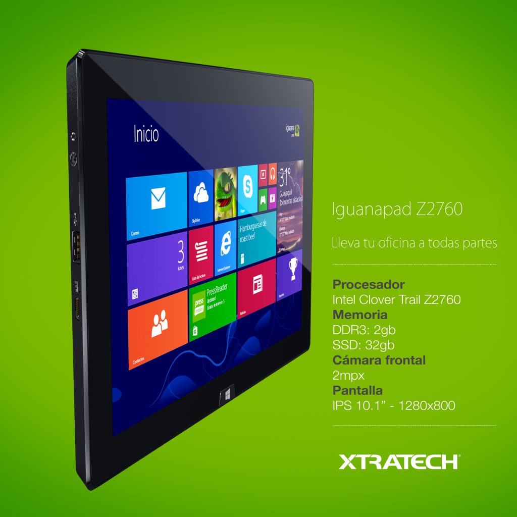 Intel lanza al mercado la primera Tablet con Windows creada en Ecuador
